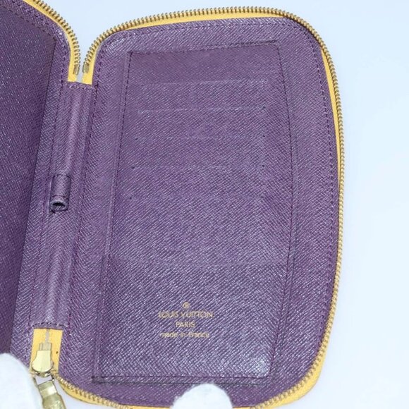 LOUIS VUITTON Epi Agenda Geode Travel Case Yellow - Picture 14 of 16